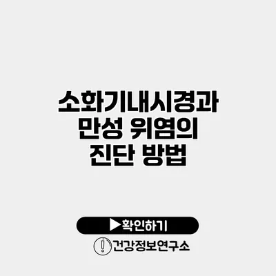 소화기내시경과 만성 위염의 진단 방법